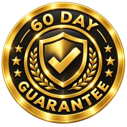 VapoMind 60-day satisfaction guarantee badge